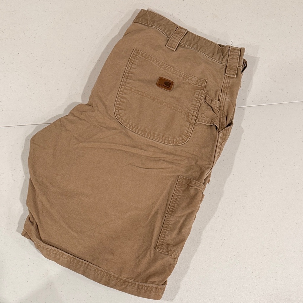 Carhartt Tan Cargo Shorts for Men